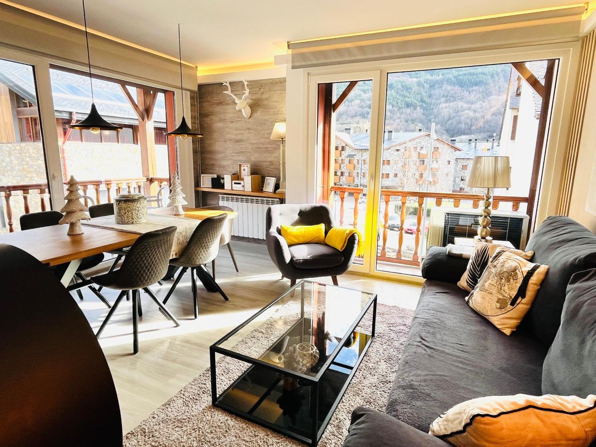 Up Benasque Flor De Nieve Apartment ภายนอก รูปภาพ